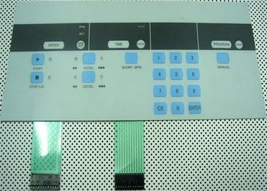 Membrane Switch and backlight membrane  keypad auotype pet and 3M adhesive with metal dome and led with High Sensivity