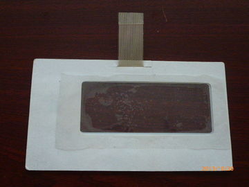 หน้าสัมผัสสัมผัสสัมผัสของเม้าส์ OEM ปุ่มกดเมมเบรนกันน้ำมีปุ่ม Clear Window