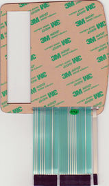PET  Membrane Switch Panel  PET circuit printing silver and protection UV with  UP circuit  and bottom circuit