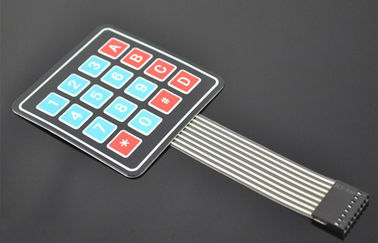 โมดูลสำหรับแผงควบคุมไมโครโปรเซสเซอร์ Arduino 4 * 4 Matrix Keyboard Membrane