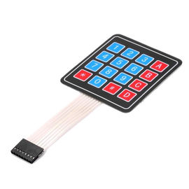 โมดูลสำหรับแผงควบคุมไมโครโปรเซสเซอร์ Arduino 4 * 4 Matrix Keyboard Membrane